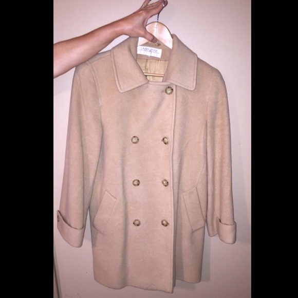 Larry Levine 100% Pure CAMEL HAIR COATSize 4